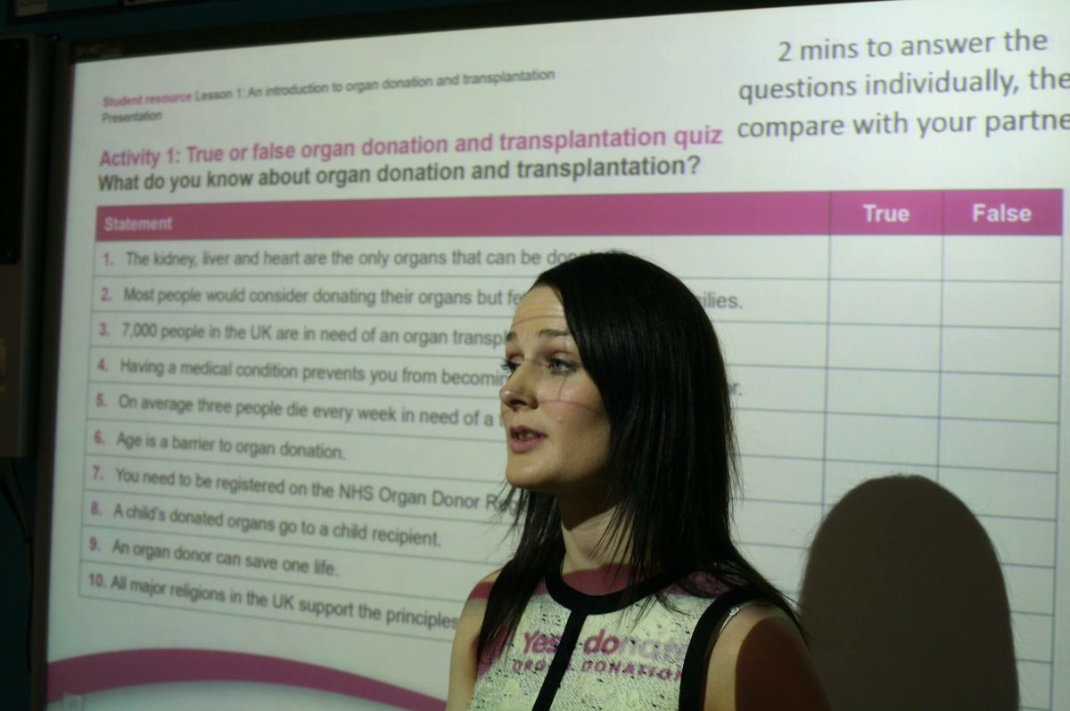 We have a new organ donation education pack – download it for your school here: bit.ly/1R6fA7f #ukedchat