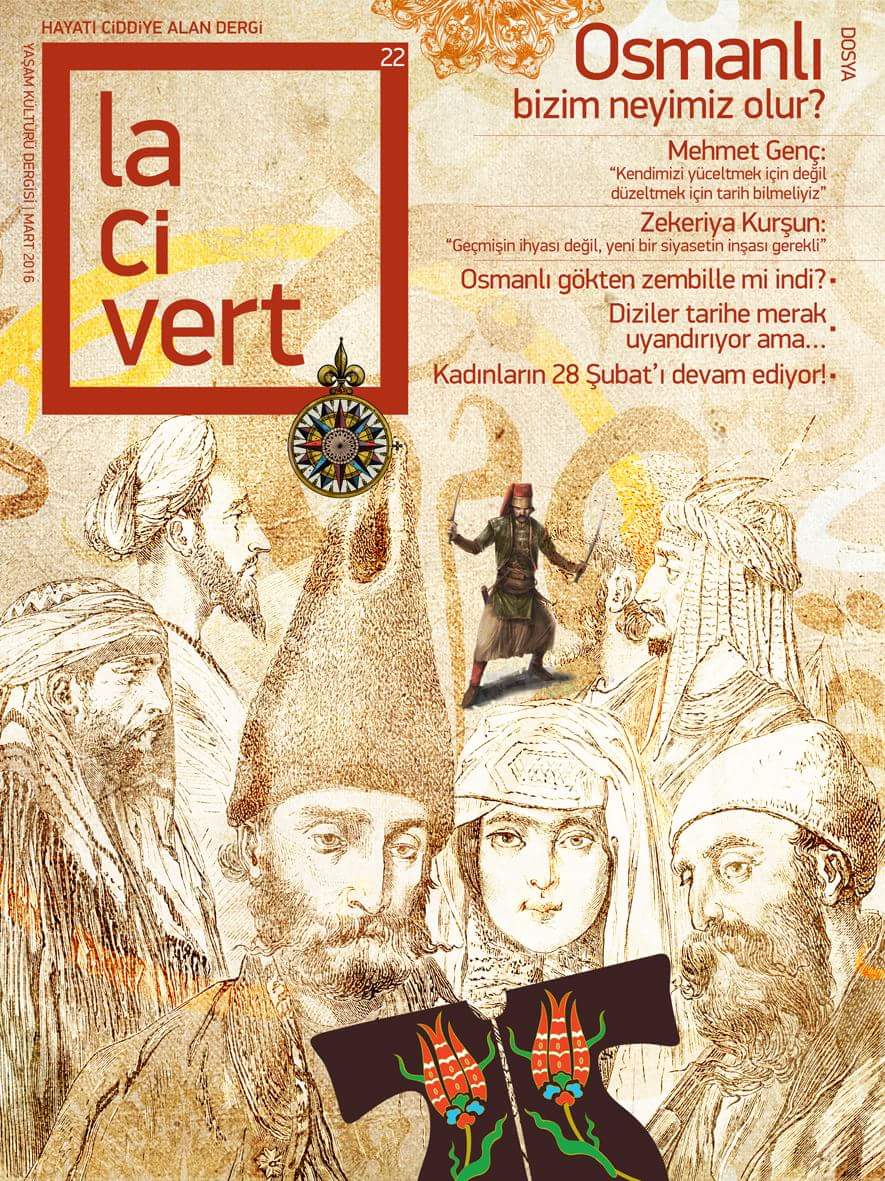Lacivert 'Osmanlı' dosyası ile bayilerde ☺ #lacivertdergi #Mart #osmanli #Ottoman