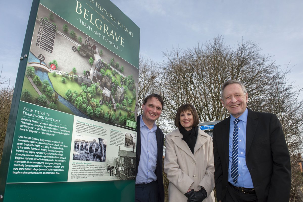 CityMayorLeic's tweet image. Excellent new heritage panel in Belgrave. 1 of 13 celebrating Leicester's historic villages. 67 panels in city!
