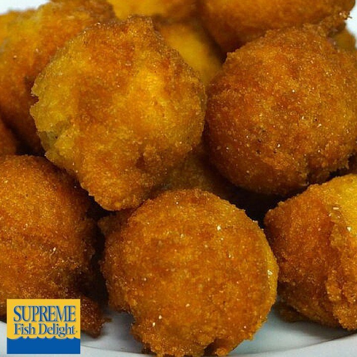 Shhhhhhh….. These golden #HushPuppies deserve a moment of silence. #SupremeFishDelight #Atlanta