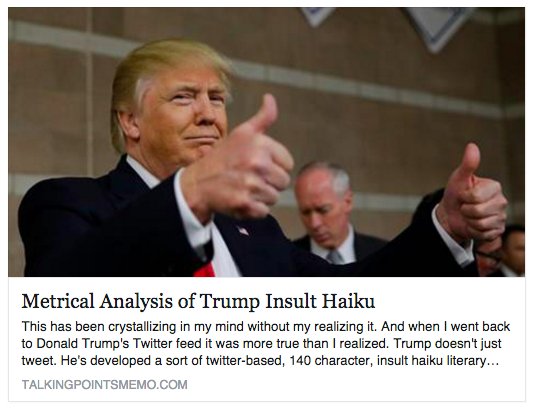 hass_c's tweet photo. Trump's twitter game is next-level: https://t.co/xFJF4c8ZPr https://t.co/OuT4lEE9b7