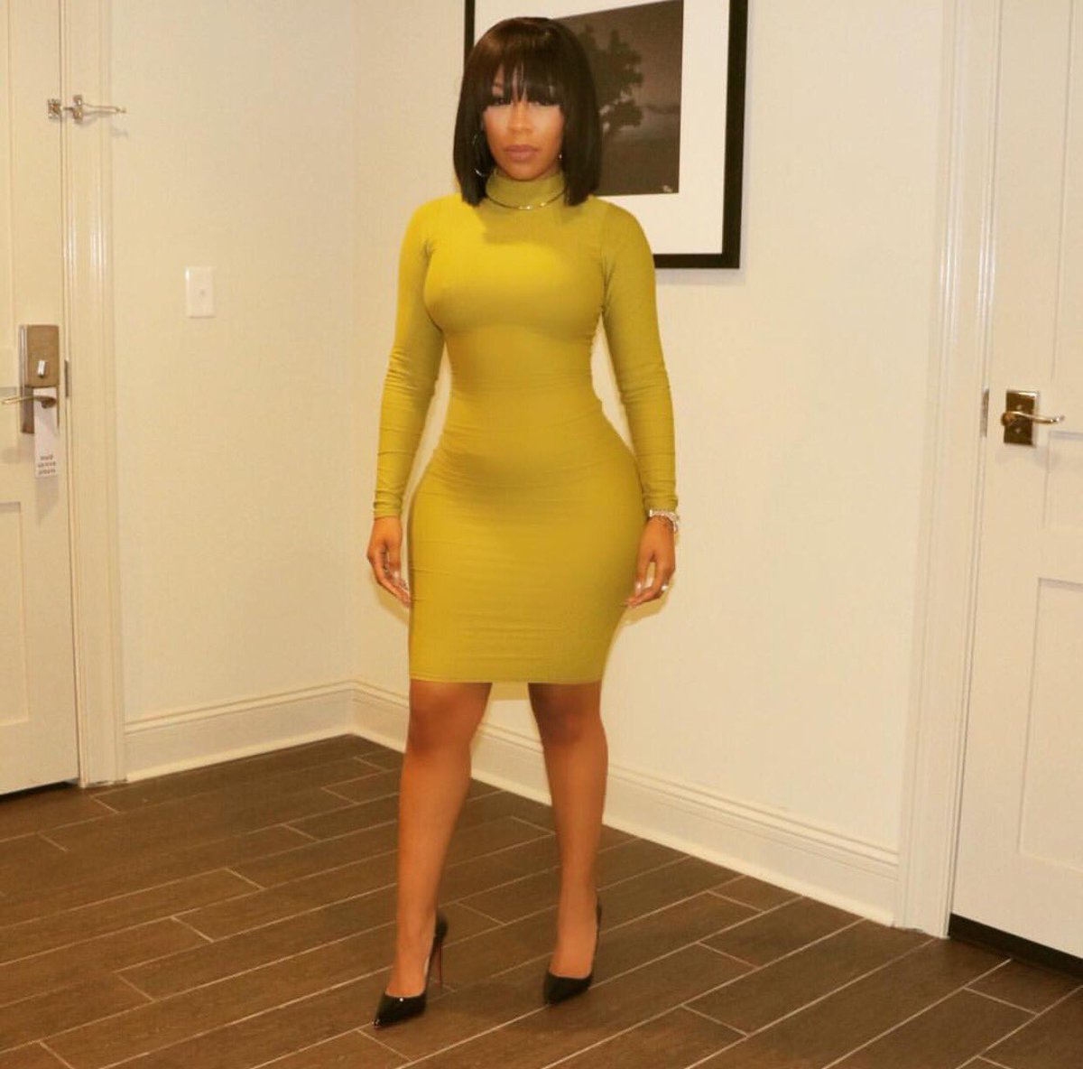 Say Less Dress Yellow – Michelle K