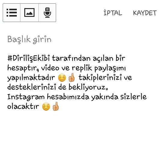 #Dirilişekibi 😊👍 #Dirilişreplik