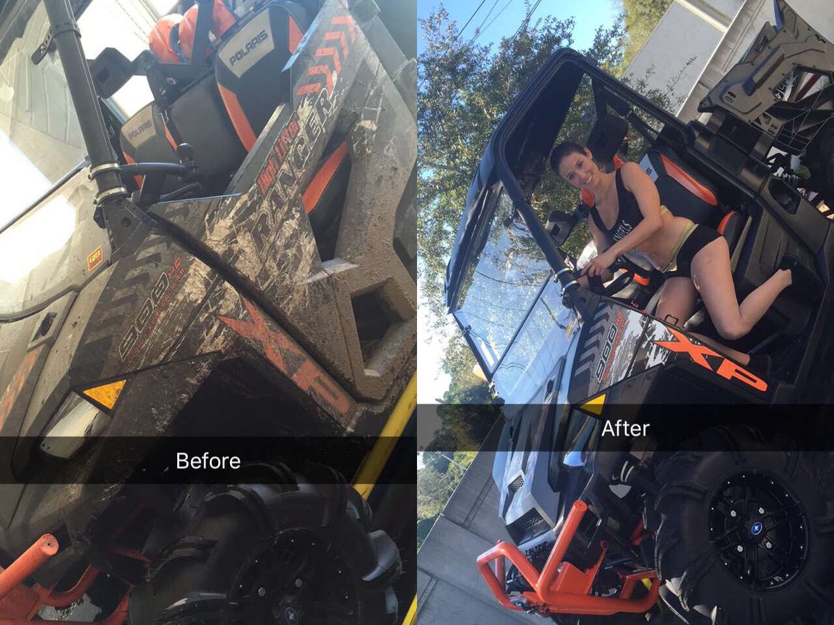 angelsautospa_'s tweet photo. Don't forget to follow the #AutoAngels on #snapchat! #screenshot #girls #cars #carwash #muddy #polaris #ranger #utv https://t.co/lTdYNDNot4