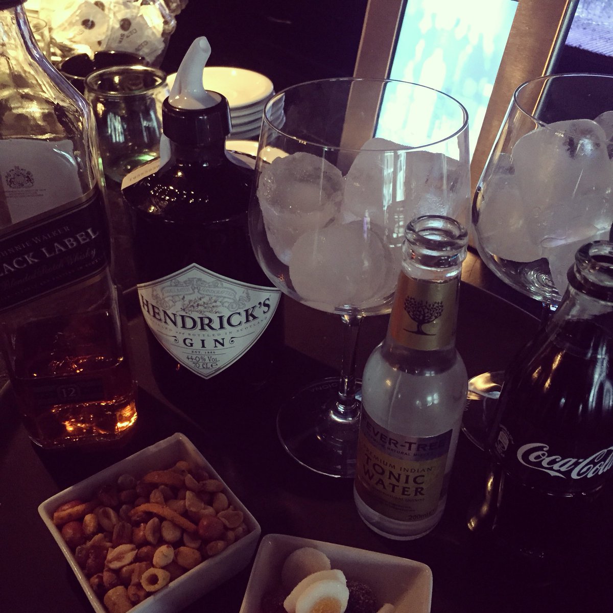 Oído terraza!!! #garoando #compostela #gintonic