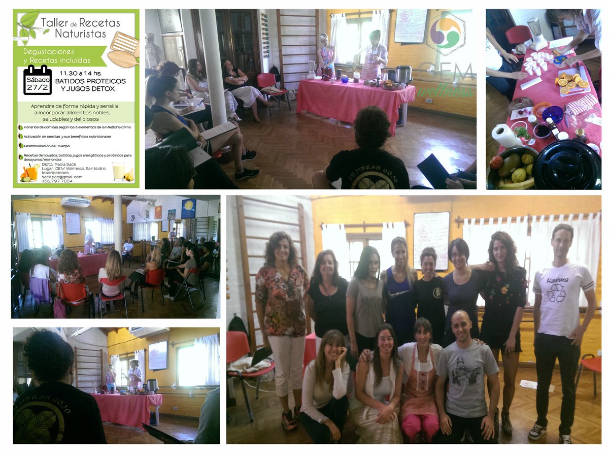 GemWellness's tweet photo. Taller de Batidos Proteicos de la Chef Paola Sack este 27/02 pasado en Gem @GemWellness, FELICITACIONES!! https://t.co/tQuoFf6am9