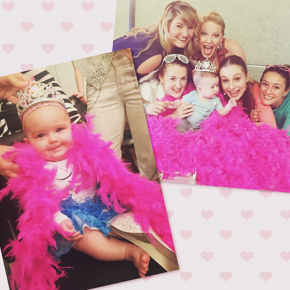 The babies of Girls Night! #girlsnightthemusical #gntm #babyb #travelbaby