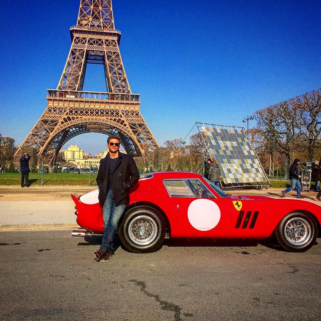 ScottEastwood's tweet photo. Last day of shooting on #overdrive I am so lucky to shoot at this iconic location with this 1962 Ferrari 250 GTO. https://t.co/qWxaxArPK4