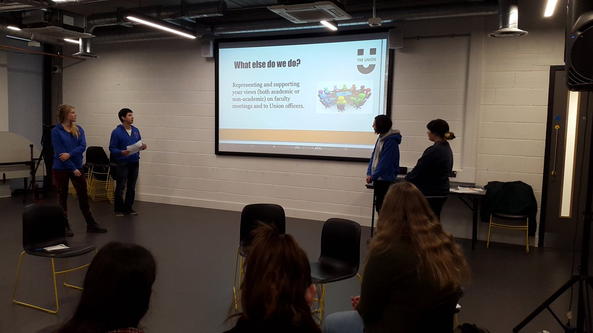 Our Course Rep Support talking to our Course Reps about their role &amp; how they are here to support <a href="/TheUnionMMU/">The Union, Manchester Metropolitan University</a>