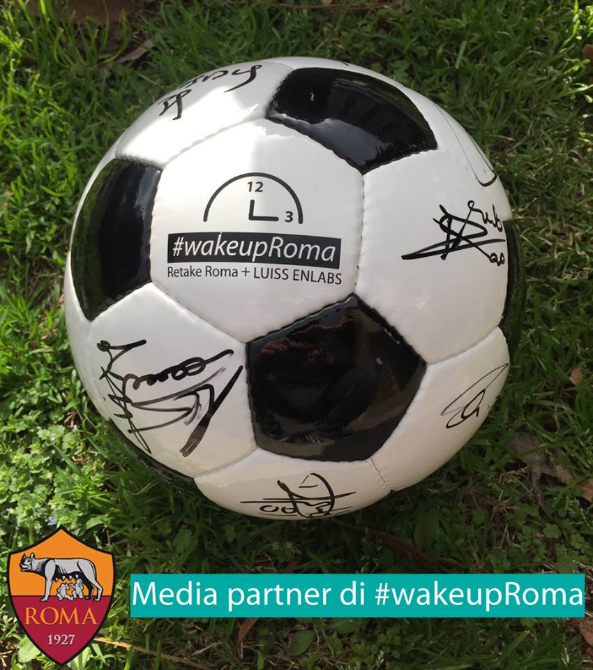 Anche la <a href="/OfficialASRoma/">AS Roma</a> è media partner di #wakeupRoma! Partecipa anche tu il 12 marzo: wakeuproma.org