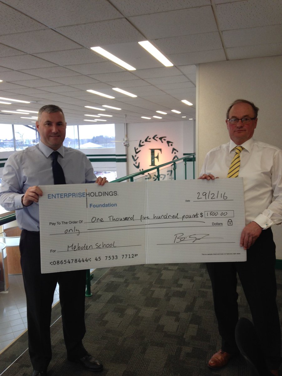 ben_suiter's tweet photo. Very pleased to be presenting @fordsofwinsford with a chq from the foundation today for #Hebden school @U3Foundation https://t.co/ZDKunGIrRo