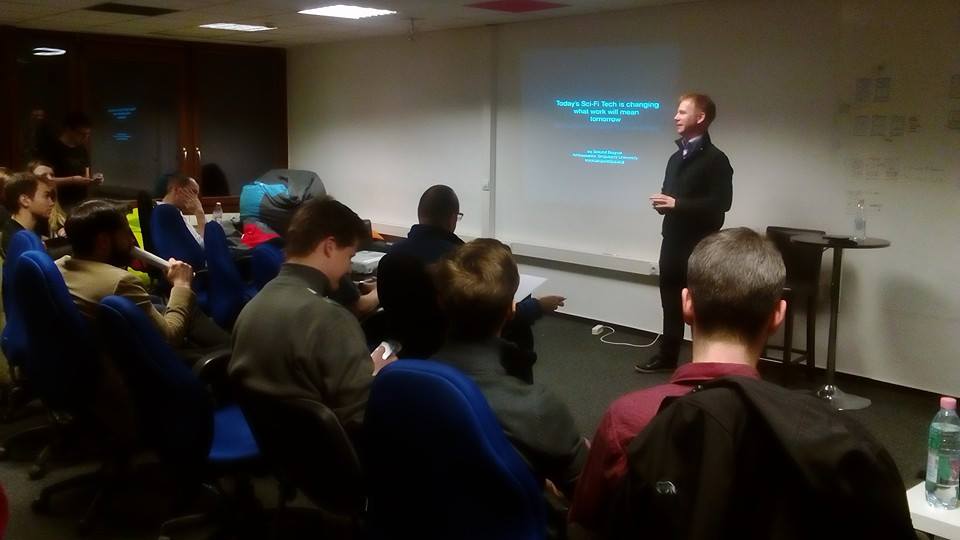 It's started <a href="/thehubhu/">thehub.hu</a>. Lots of interest in the <a href="/singularityu/">Singularity</a> Global #Impact #Competition. #startup #TheHubEvents