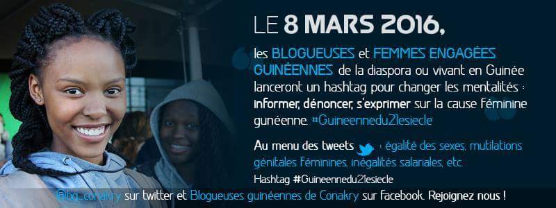 Vous etes chacune #Guineennedu21esiecle et le 08 Mars on insistera tous ensemble la dessus #Guinee #Team224 #Ablogui