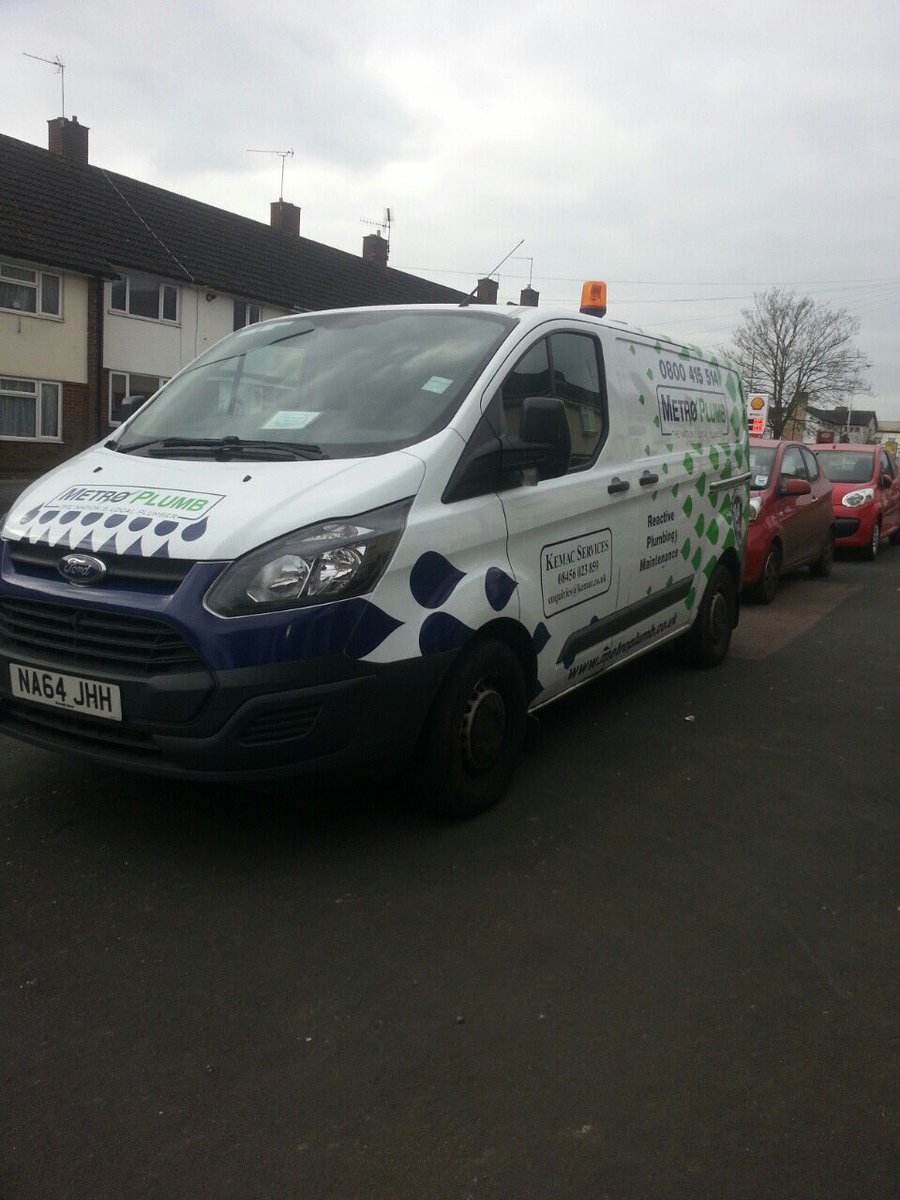 Great launch day #MetroPlumb already out and about #Plumbing in #Hertfordshire Call 0800 415 514 for any assistance