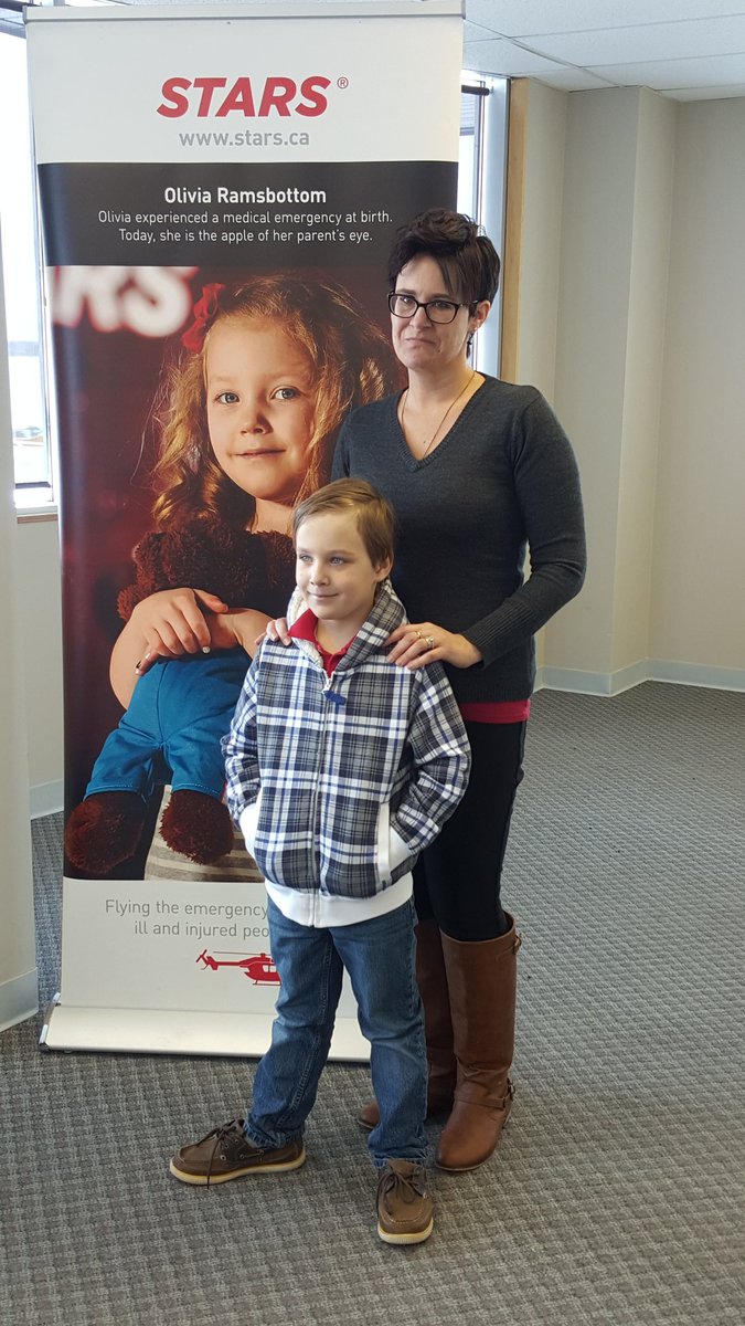 rdnewsNOW's tweet photo. A story we're working on: Why this mother &amp; son are asking for you to buy @STARSambulance lottery tickets. #RedDeer https://t.co/C9qqPV234n