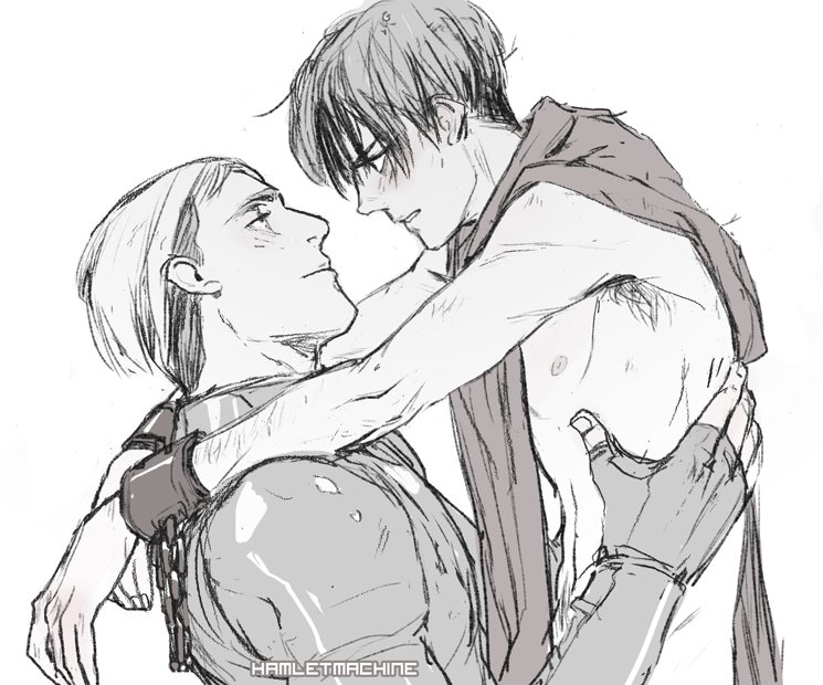 Captured Levi and Erwin (a little Eruri version of the Knight + Witch) for ...