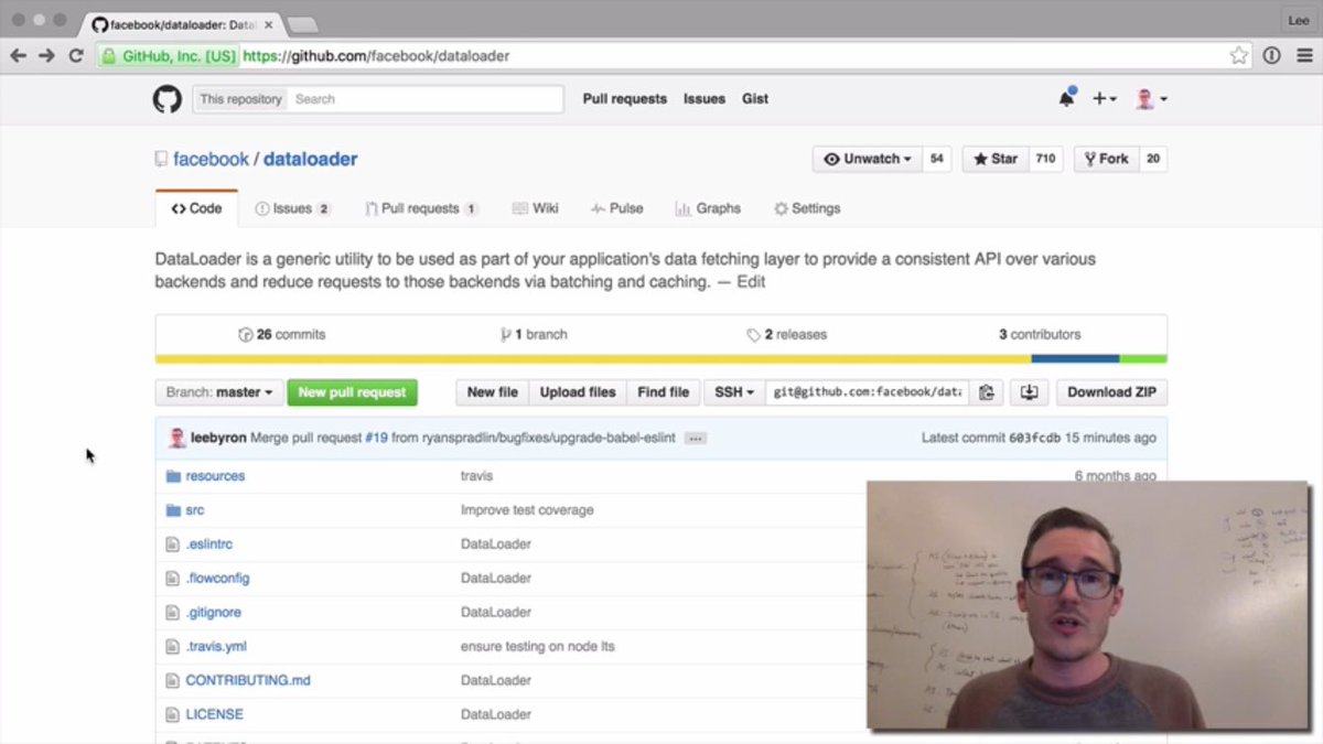 leeb's tweet image. A guided code tour of DataLoader, the first in a series on @GraphQL and #ImmutableJS! 🎉 youtu.be/OQTnXNCDywA
