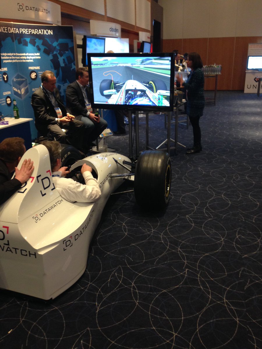Come race your BI with datawatch at the Gartner BI London #fastdataprep #GartnerBI  #datawatch