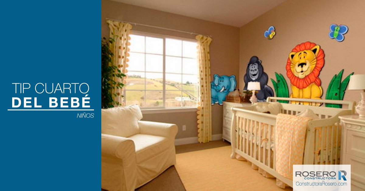 En los primeros meses, principalmente, evita poner alfombras en la #HabitaciónDelBebé <a href="/constru_rosero/">Rosero Construye</a>