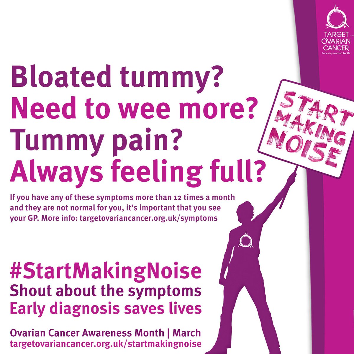 Target Ovarian Cancer tweet media