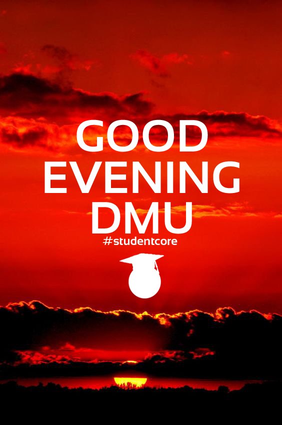 StudentCore's tweet photo. @dmuleicester @demontfortsu @DMUVC #lateshift https://t.co/ksOiqGnBzZ