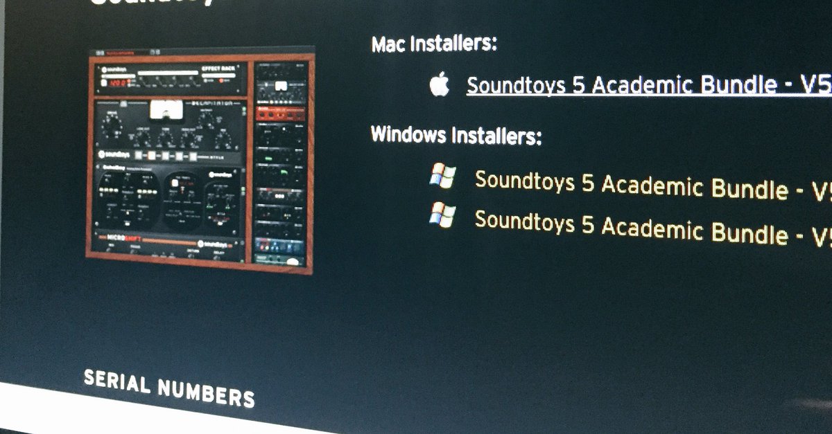 Martincano's tweet photo. Realmente se volvieron indispensables. Yeah! #soundtoys #bundle5 https://t.co/oo5jhfFizM