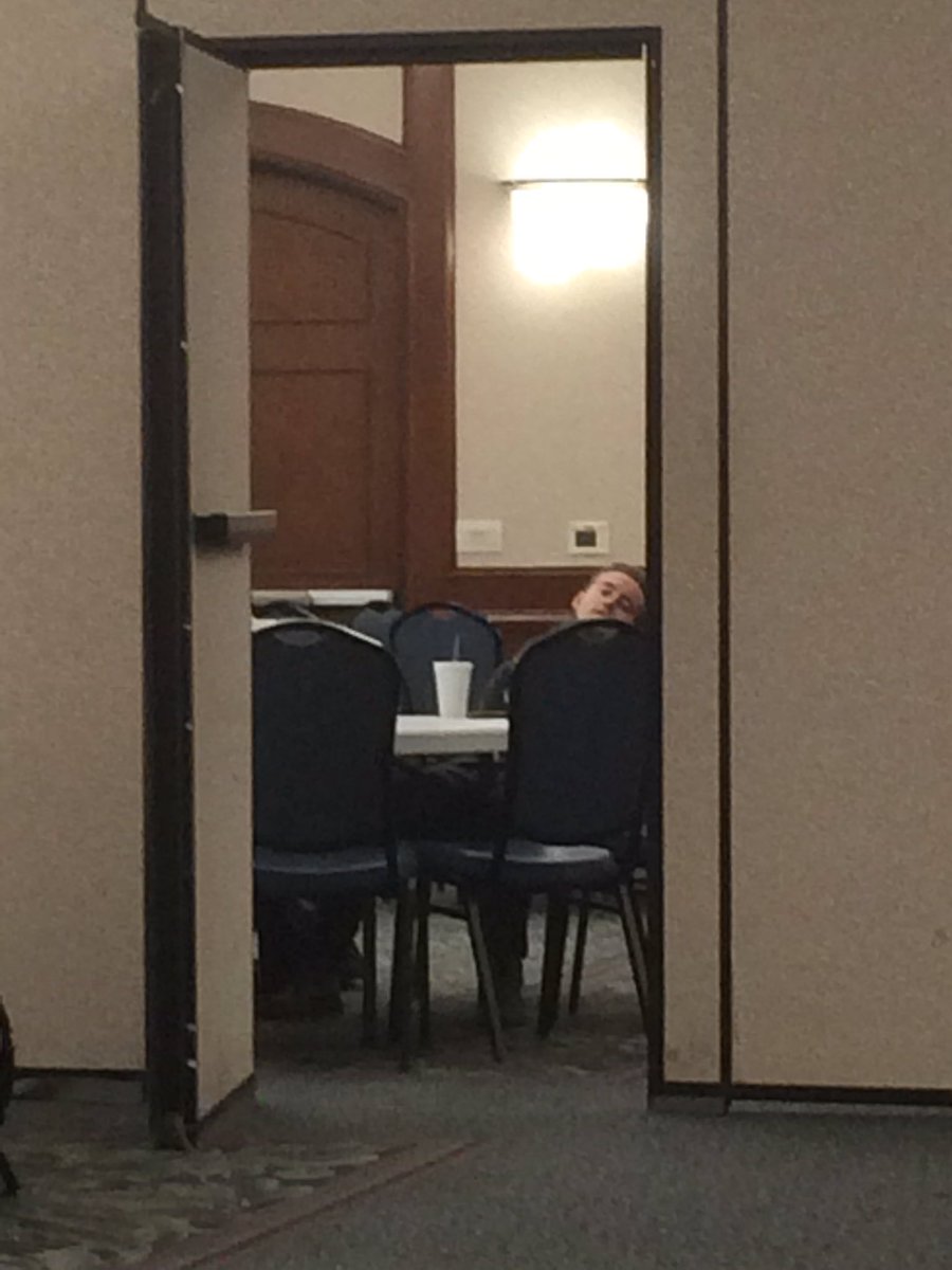 swanbolin's tweet photo. When Monday hits you hard @jaredking_24 https://t.co/sRO7gDeZPK