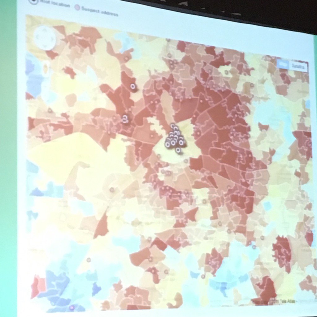 elizgerber's tweet image. Free tools allow people to tell visual stories says @smfrogers AND these tools have implicit biases #cscw2016