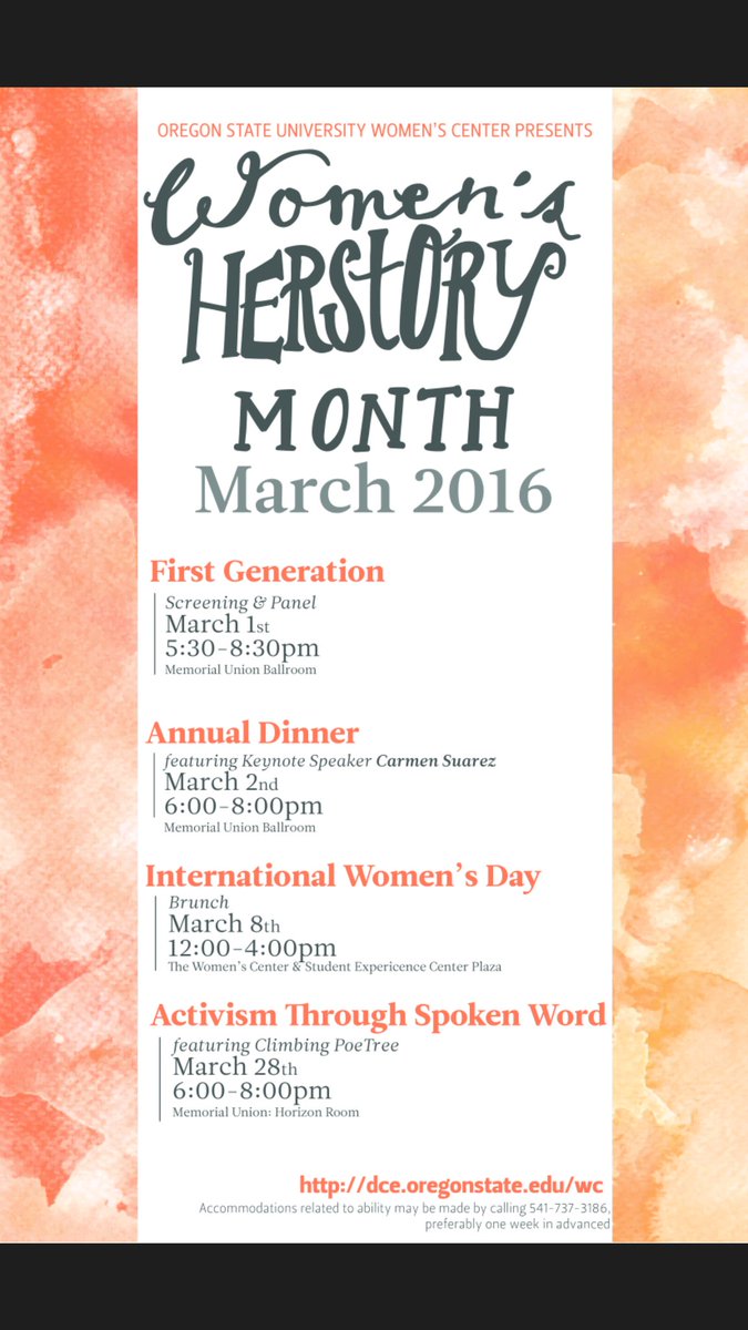 OSU Women & Gender Center tweet media
