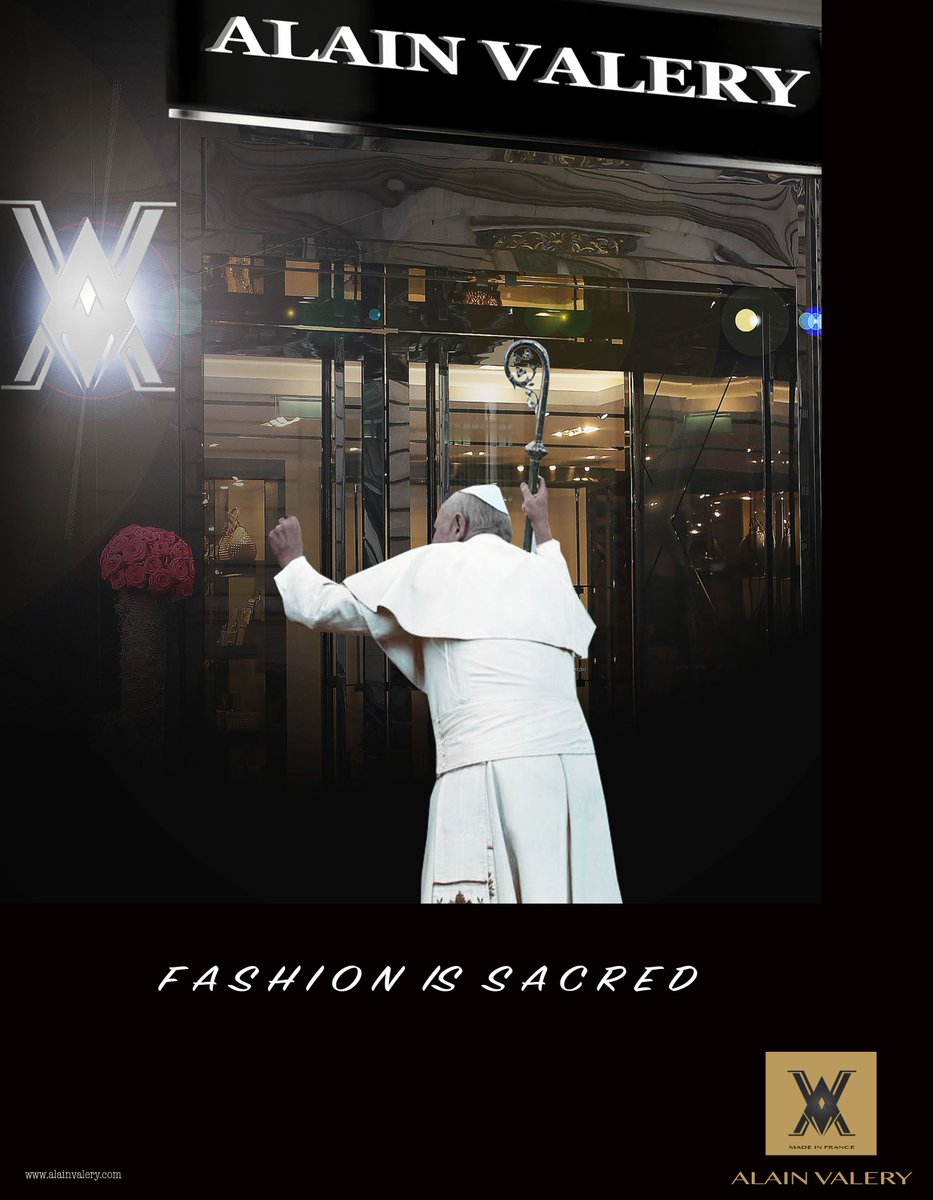 ALAIN_VALERY's tweet photo. Fashion is sacred !! / La Mode c'est sacrée !! https://t.co/r910lDXyd6
