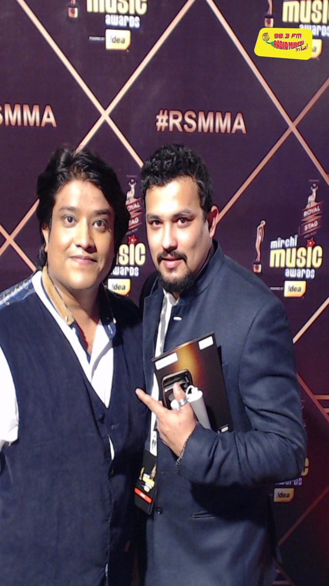 MirchiSelfie's tweet photo. Happy to be here at the 8th Mirchi Music Awards Hindi #RSMMA https://t.co/u2TjU7Uny7