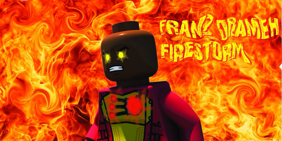 CyclopsBricks's tweet photo. @OfficialfranzD Fanart I did of LEGO Franz Drameh as Firestorm on Legends of Tomorrow. #LegendsOfTomorrow Go Franz! https://t.co/sJq1ZxiJrb