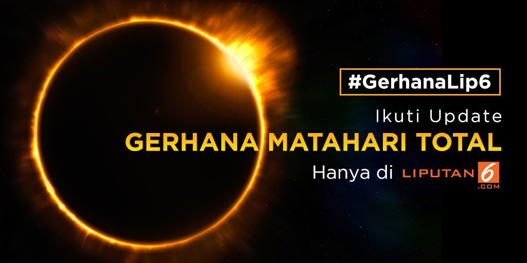 liputan6dotcom's tweet photo. Kapan dan dimana saja #GerhanaMatahariTotal esok akan terlihat? Cek di https://t.co/IbgT9BBA8R  #GerhanaLip6 https://t.co/Ax0IMhODT3