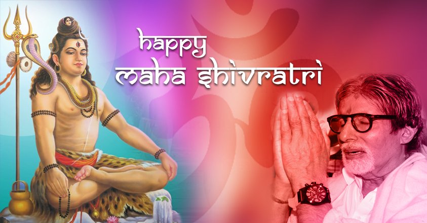 SrBachchan's tweet image. T 2168 - Mahashivratri ki shubhkamanayein ...