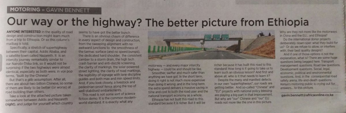 EricKigada's tweet photo. @shecyclesnbi @coldtusker if we built the roads right in the first place, all road users would be catered for. https://t.co/Uyain3ju5V