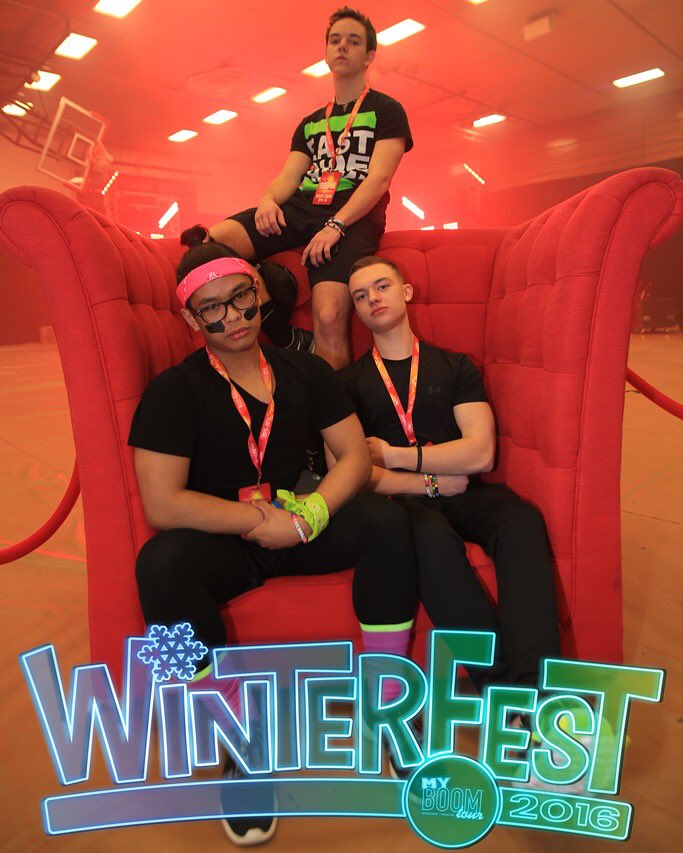 myboomtour's tweet photo. #MCM goes to these dudes from @gbewinterfest 💥😎💥 Use #myBOOMtour on ur #WinterFest16 pictures so we can see them! 📸 https://t.co/cZ3ZIj2cus