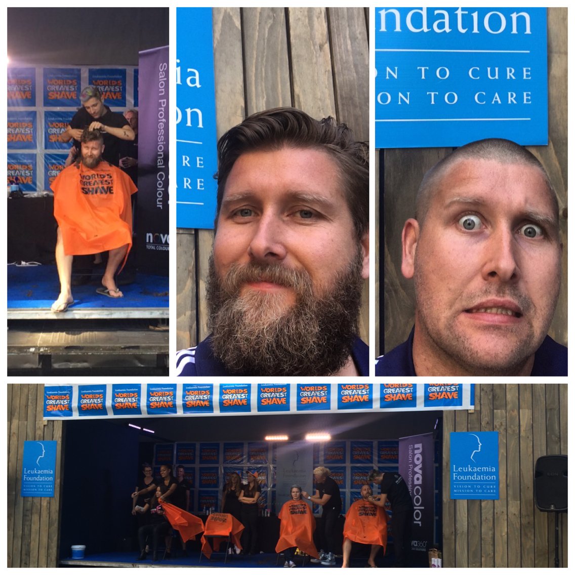 AttributeGroup's tweet photo. Well done @DeanStaples on your hairy sacrifice and supporting this great cause! #worldsgreatestshave https://t.co/C5fuPkEV5J