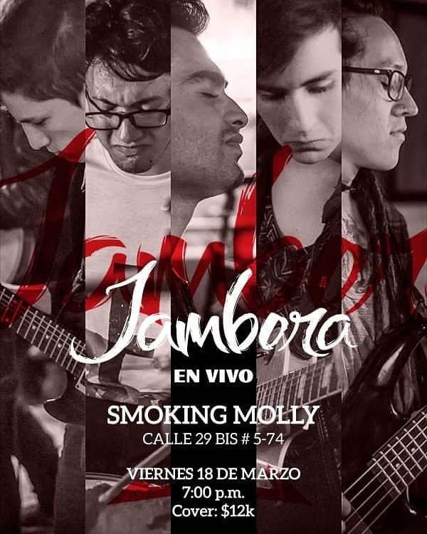 Jambora's tweet image. Ya está todo listo para el viernes 18 de marzo!  Tocaremos con #TheCompact y #Rodes además tocaremos tema nuevo!