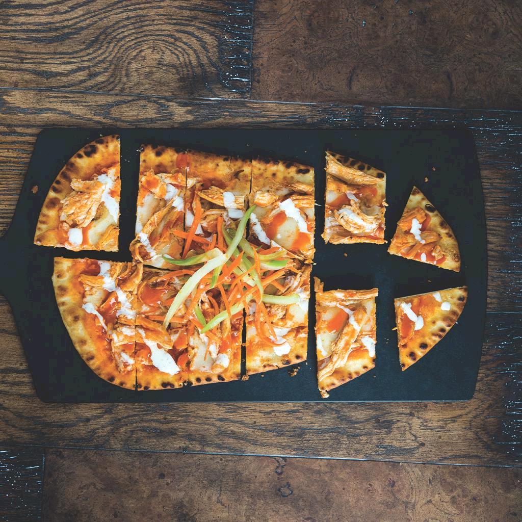 TopgolfAllen's tweet image. Come #Monday with us. #BuffaloChickenFlatbread #nom