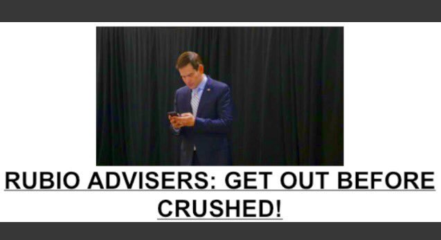 😂Uh-Oh #LittleRubio

#VoteTrumpFL #VoteTrumpHI
#VoteTrumpMS #MAGA
#VoteTrumpMI #Trump2016

cnn.com/2016/03/07/pol…