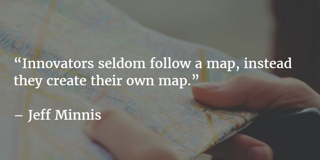 StudyX's tweet image. "Innovators seldom follow a map, instead they create their own map."

- Jeff Minnis