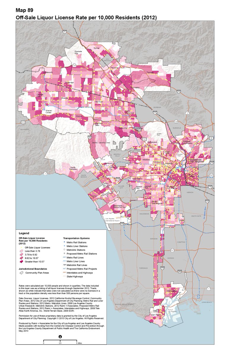 KYCCLA_PE's tweet photo. Off-sale alcohol density map - how dense is your city? #LACounty #alcohol #densitymap #notonemore https://t.co/55x8NEJwVa