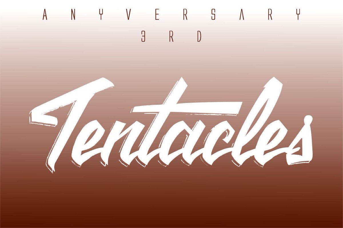 HAPPY 3RD ANNIVERSARY TENTACLES!!!