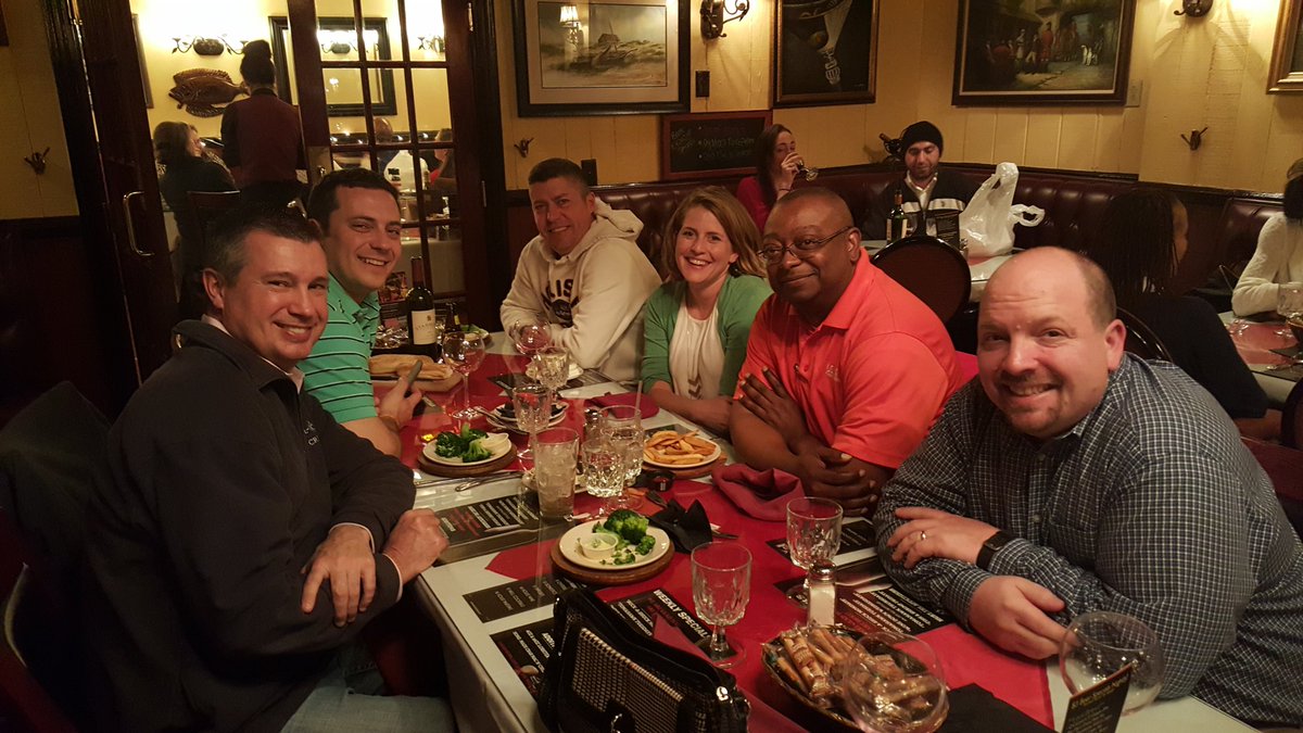dbrew70's tweet photo. Stockyard steaks at the #Aberdeen Barn with the dream team! Crazy good! https://t.co/tX3C37jW7a