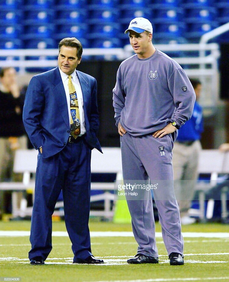 stevemariucci's tweet photo. Congrats on one heck of a career, Peyton! @nflnetwork https://t.co/58HwtyxXwV