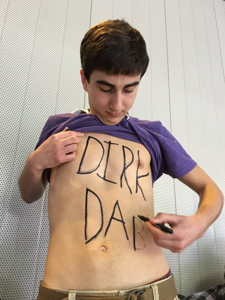 JCanalesinTX's tweet photo. Hey @dallasmavs @swish41 these guys are determined to #getDirktodab #section308 #nosebleeds https://t.co/m7YCDgoFXg