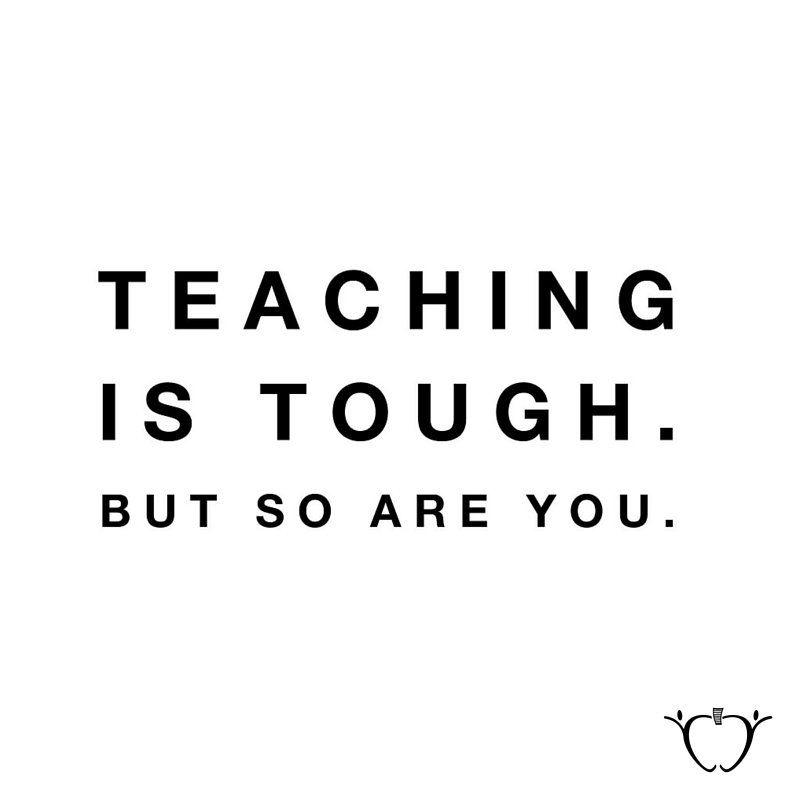 TPT_Official's tweet photo. If today was tough, remember that you are too. #TeacherLove #Mondays https://t.co/IpY6eZJSAl