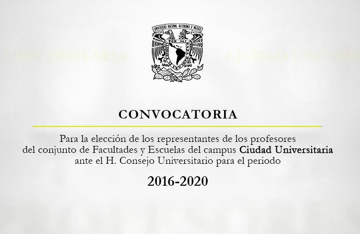 imagenfad's tweet photo. #FAD_UNAM, convocatoria para representantes profesores Ciudad Universitaria ante el CU https://t.co/u7WxHzwuma https://t.co/0m3FxiqfZy
