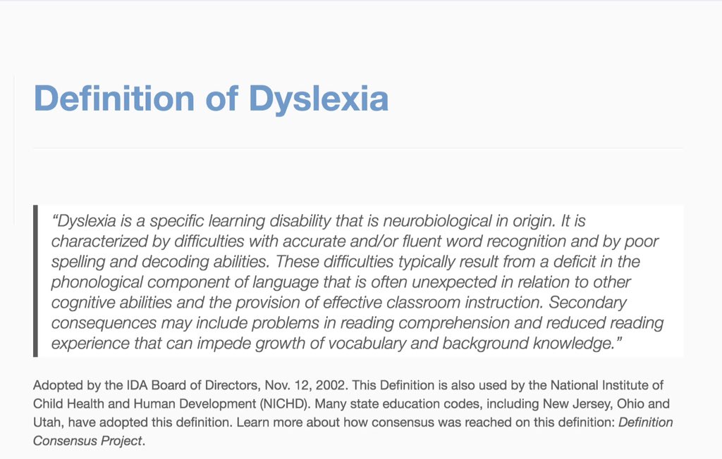 1in5awareness's tweet photo. .@drsanjaygupta please share with your followers the definition of #dyslexia Millions need2 know the facts! https://t.co/u3WIWB64XG