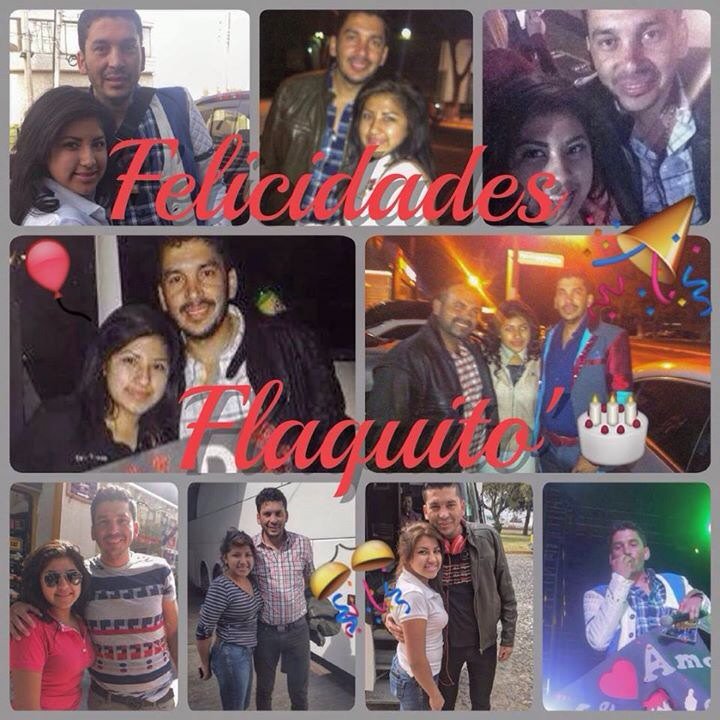 Muchas felicidades Flaquito que cumplas muchos años más ya sabes que te queremos mucho @flacorecoditos